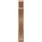 Ekena Millwork 6-in W x 34-in D x 38-in H Funston Slat Rough Cedar Woodgrain TimberThane Outlooker, Primed Tan OUTUR060X34X38FST24RCPR - alternate 6